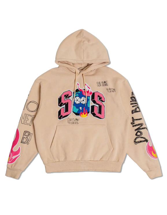Save Our Planet Chenile Patch Hoodie